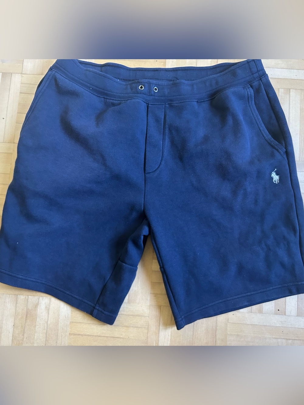 Polo by Ralph Lauren Dark Navy Athletic Shorts with Logo